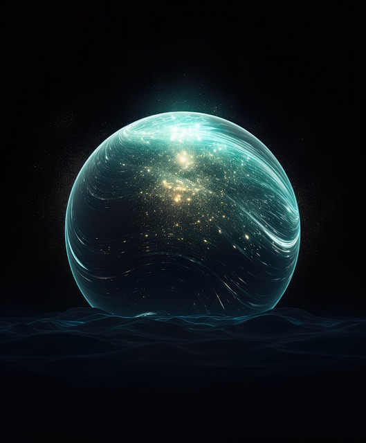 Free globe bubble water illustration