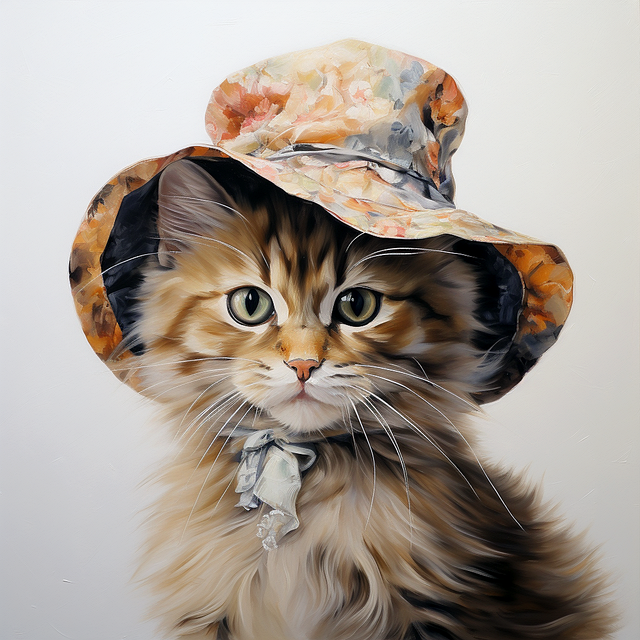 Free cat pet animal illustration