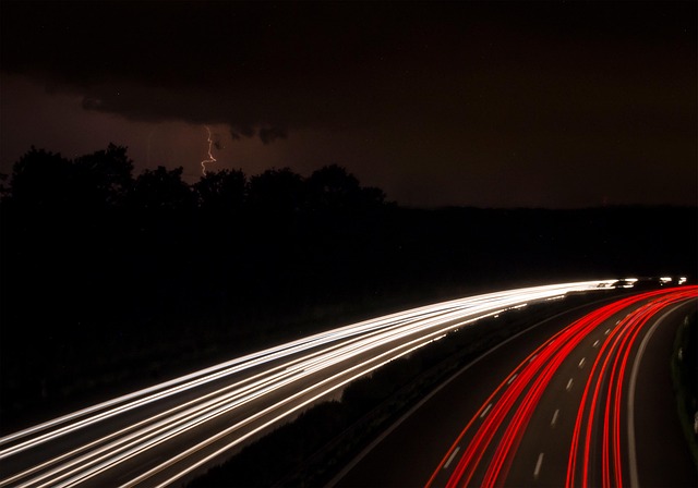 Freeway, Tordenvejr, Natbillede