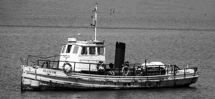 Free Monochrome Boat photo and picture