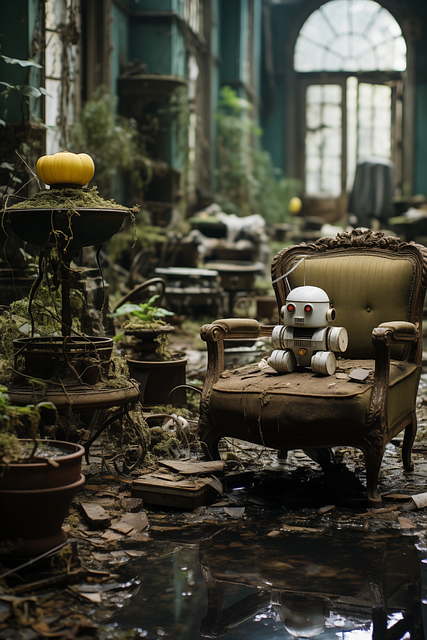 Free Robot House illustration and picture