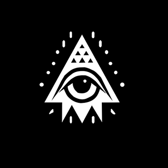 Auge, Ägypten, Schwarz, Weiß