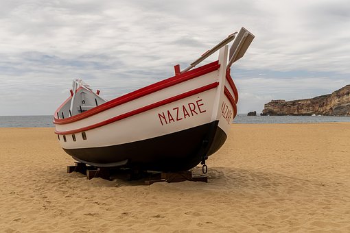 Boot, Portugal, Landschaft, Natur, Meer