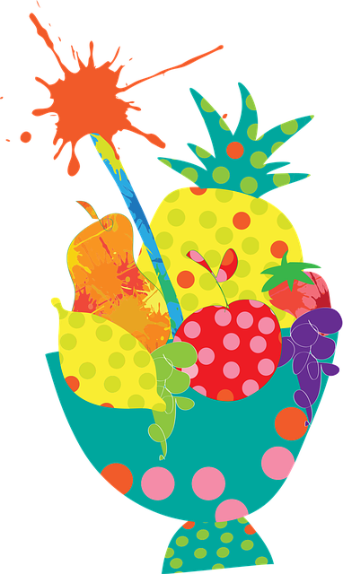 Free Fruit Salad Bowl Of Fruit vector and picture