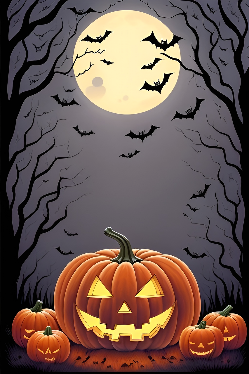 Download Pumpkins, Art, Cartoon. RoyaltyFree Stock Illustration Image