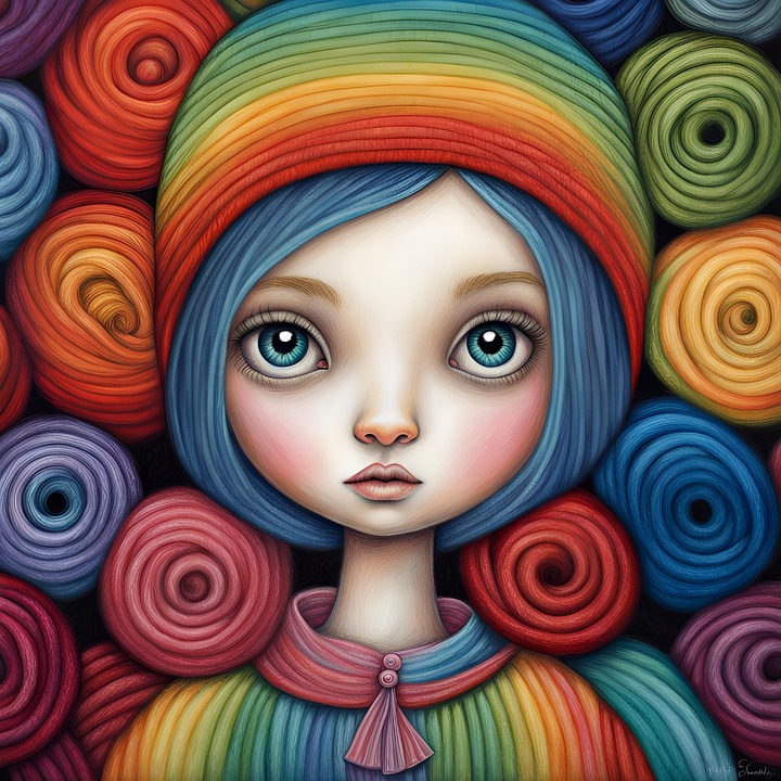 Download Girl Rainbow Pride RoyaltyFree Stock Illustration Image Pixabay