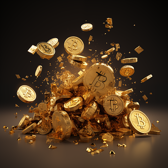 Free Bitcoin Finance illustration and picture