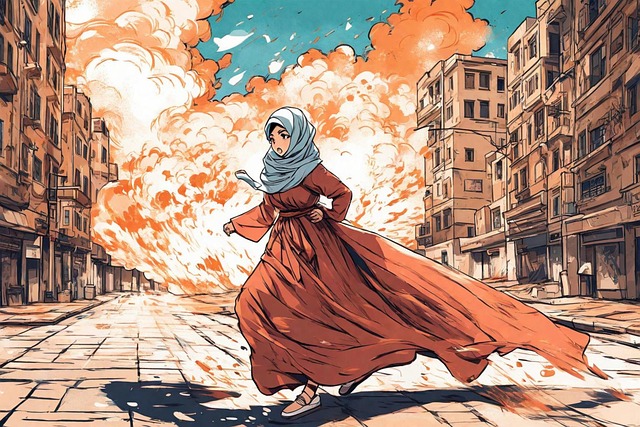 Free arabic arab woman illustration