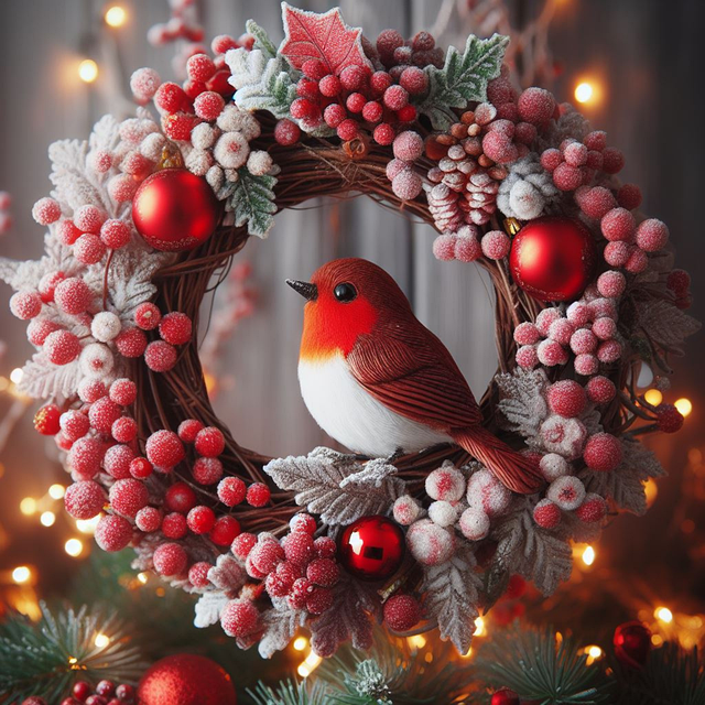 Download free HD stock image of Ai Generated Christmas Free ai generated christmas nature illustration