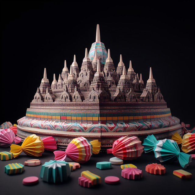 Free Replica Temple illustration and picture