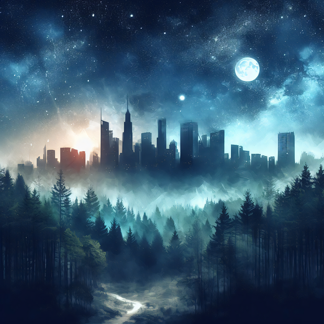 Free Ai Generated Metropolis illustration and picture