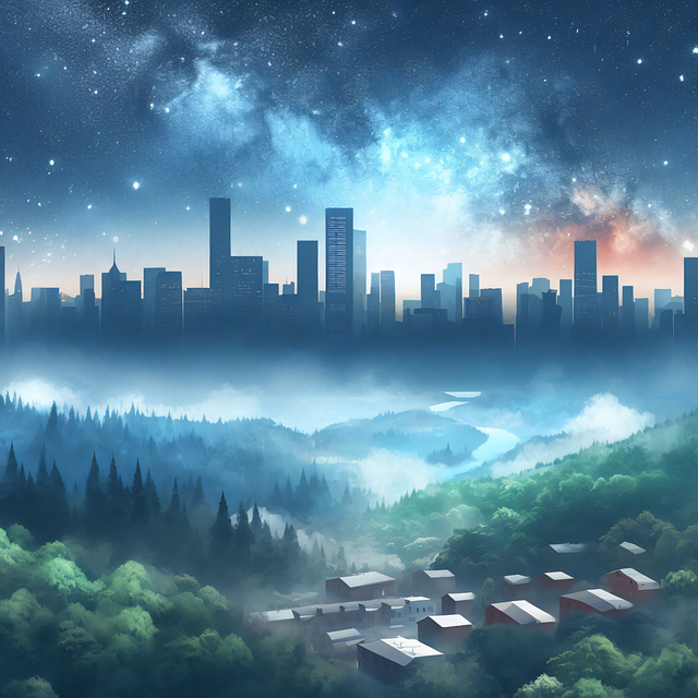 Free Ai Generated Metropolis illustration and picture