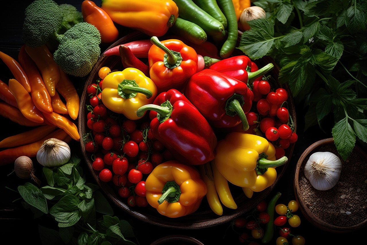 Download Ai Generated Peppers Chili Royalty-Free Stock Illustration