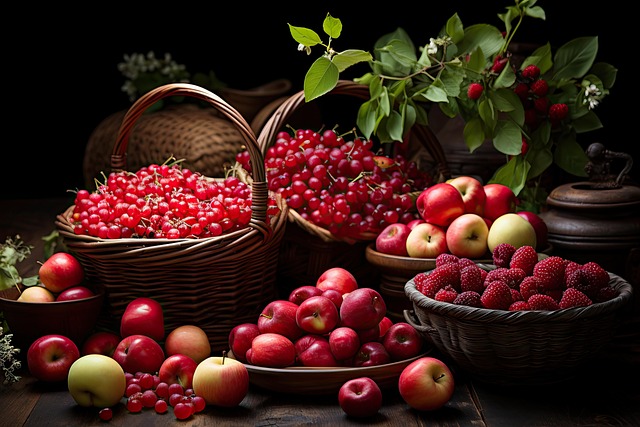 Free fruit apples food illustration