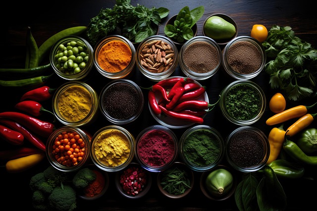 Free spices flavors food illustration