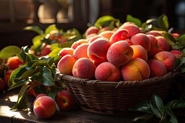 Fructe, Piersică, Alimente, Organic