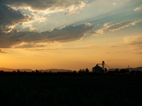 Free Sunset Sky With Clouds Sunset photo and picture