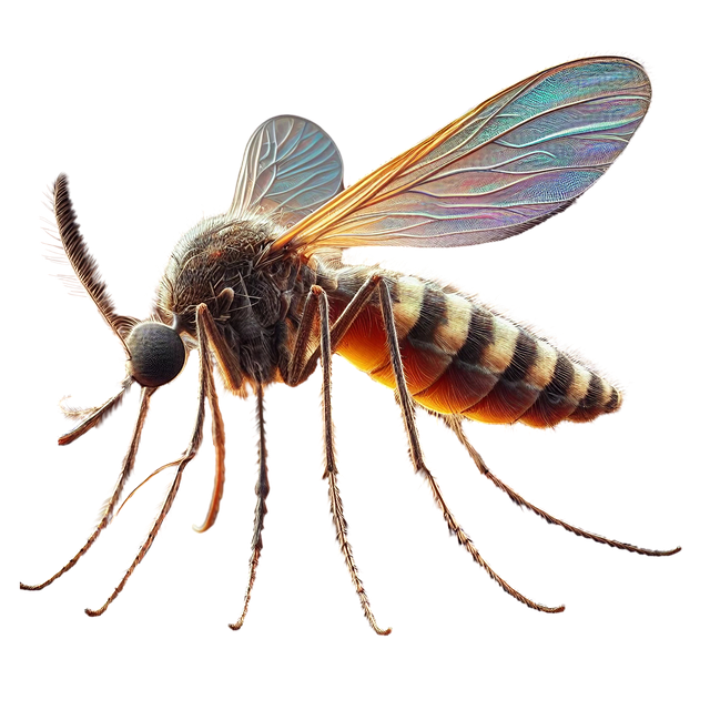 Free ai generated mosquito blood sucker illustration