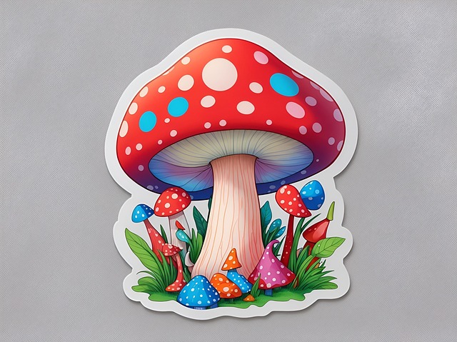Free ai generated mushroom fungus illustration