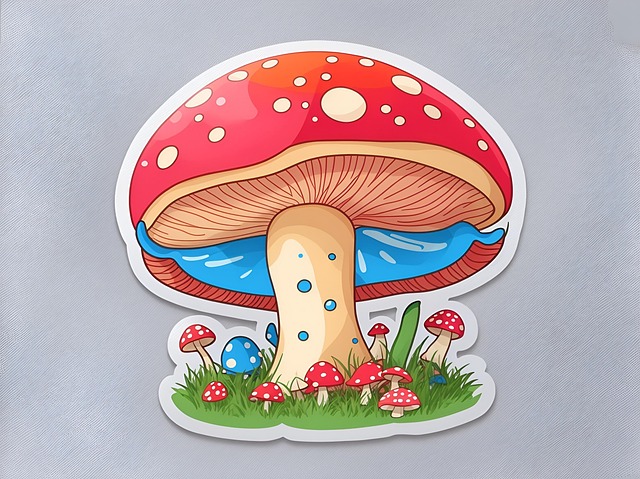 Free ai generated mushroom fungus illustration