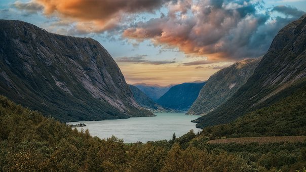 Free Lake Mountains photo and picture