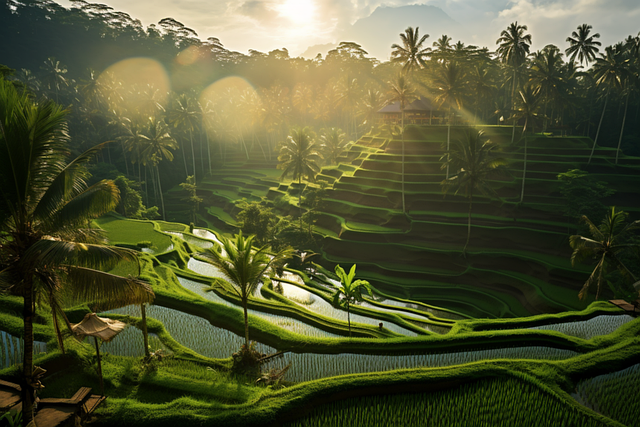 Free bali indonesia nature illustration