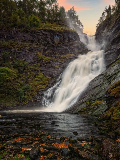 Free Waterfall River photo and picture