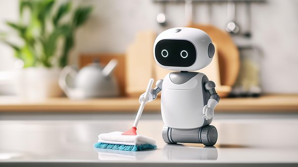 Ai Generiert, Roboter, Dienstmädchen