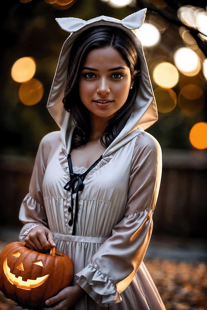 Free ai generated woman costume illustration