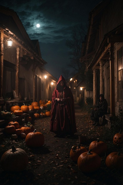 Ia Generada, Mujer, Luna, Noche