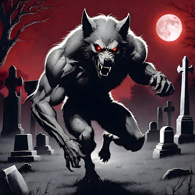 Download Ai Generated, Werewolf, Creature. Royalty-Free Stock ...