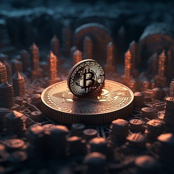 Free Bitcoin Art illustration and picture