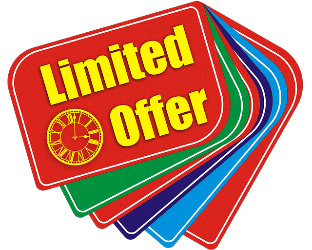 Free offer limited time offer special offer illustration