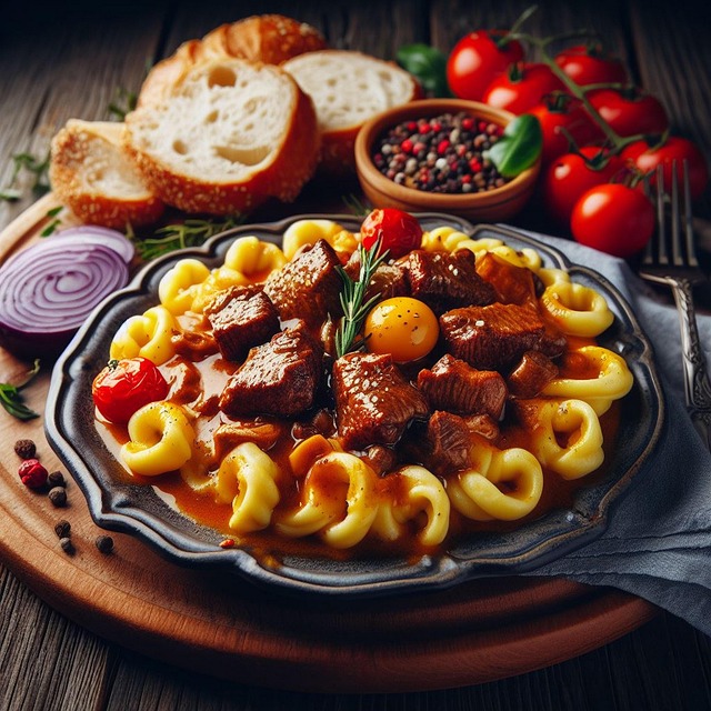 Ai Generiert, Gulasch, Eintopf, Fleisch