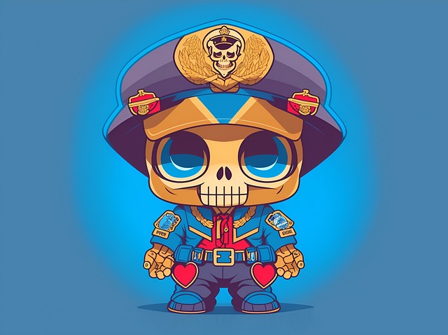 Free ai generated skull skeleton illustration