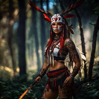 Ai Generat, Femeie, Războinic, Tribal