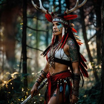 Ai Generat, Femeie, Războinic, Tribal