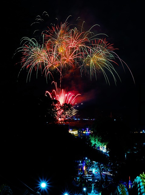 Free Fireworks New Year photo and picture