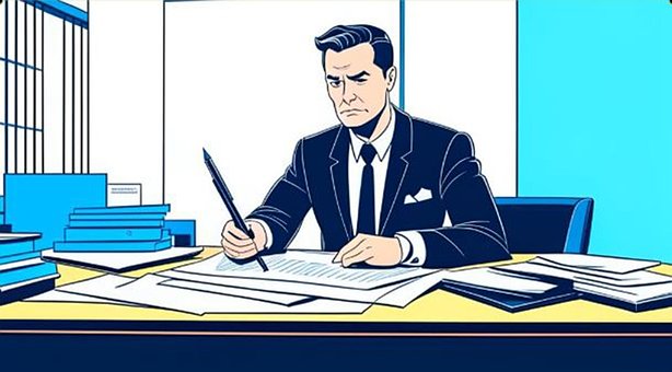 Free Lawyer Man illustration and picture