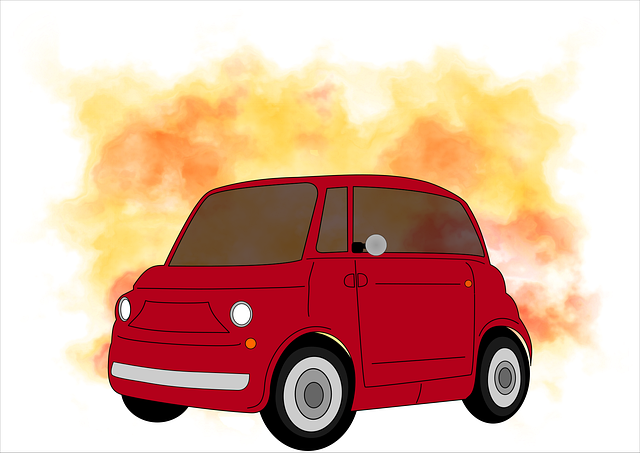Bil, Automobil, Tegneserie, Køretøj