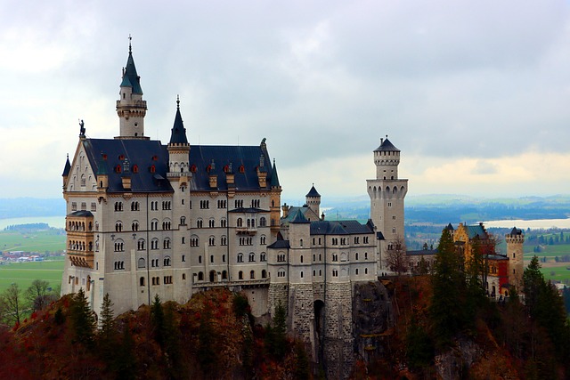 Zámok Neuschwanstein, Bavorský, Nemecko