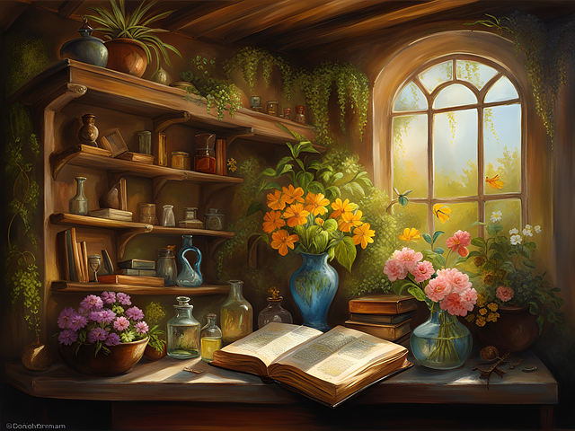 Free herbs horticulture herbalist illustration