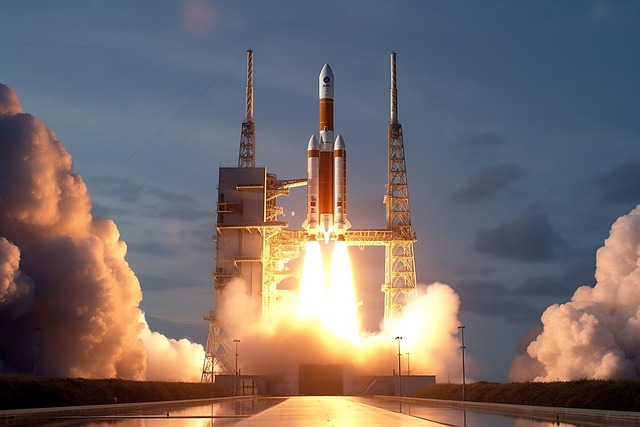 Free ai generated rocket spaceship illustration