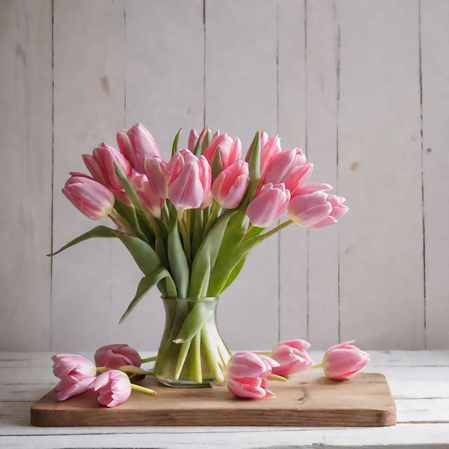 Ai Generiert, Blumen, Natur, Tulpen