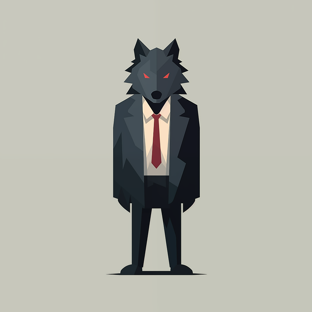 Free wolf drawing canine illustration