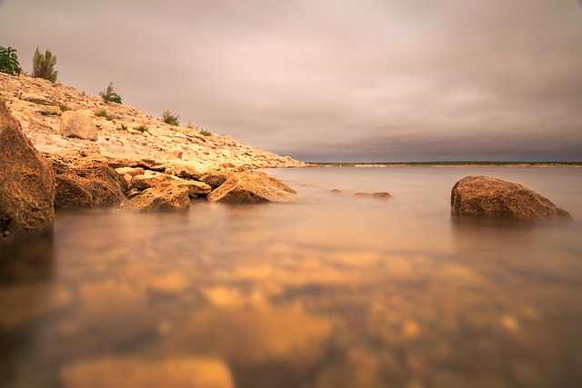 Natur, Sø, Landskab, Solopgang