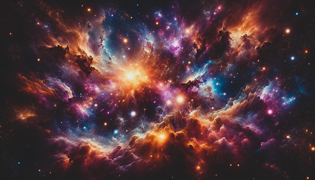 Free ai generated cosmos nebulae illustration