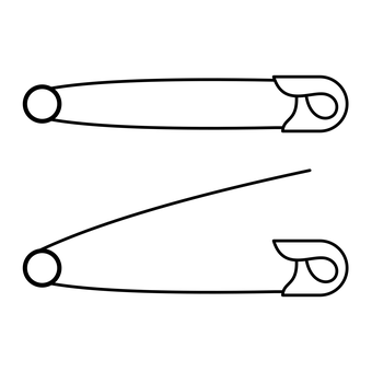 Stift, Sicherheitsnadel, Zubehörteil