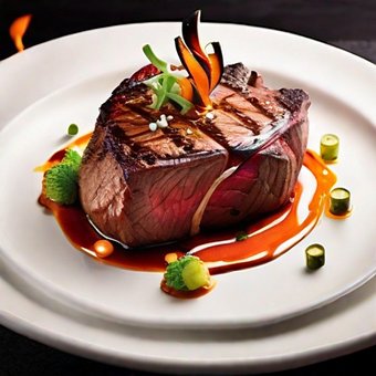 Free Ai Generated Steak illustration and picture
