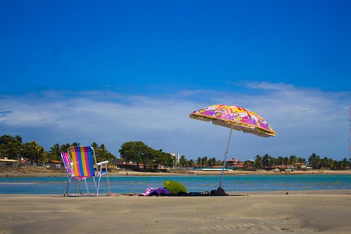 Strand, Meer, Natur, Ocean, Sonne, Stuhl